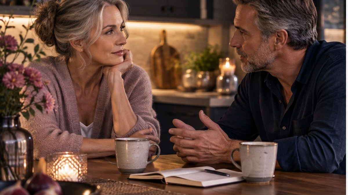 A woman considering whether to reopen communication with a past love